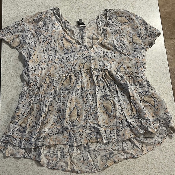 Lucky brand boho blouse - Picture 1 of 3
